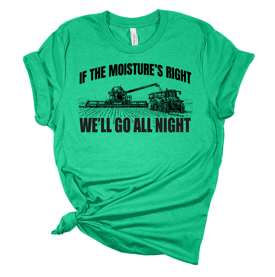 If The Moisture is Right, We'll Go All Night