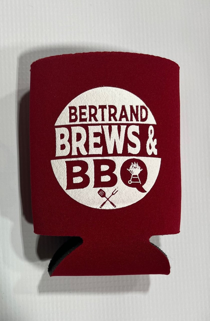 Brews and BBQ Short Can Cooler
